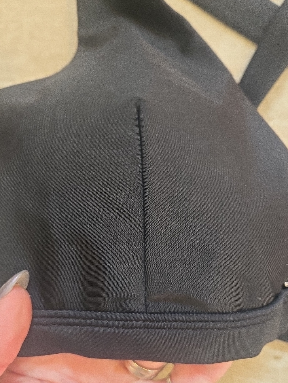 New Halara Black Athleisure/Bikini  Top - Picture 6 of 9